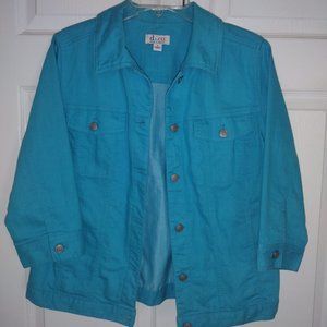 Blue denim jacket size small